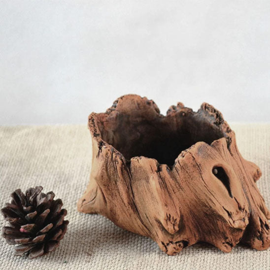 Pot de fleur | WoodenStumpFlowerPot™